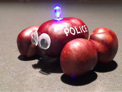 Kastanjedyr med teknologi